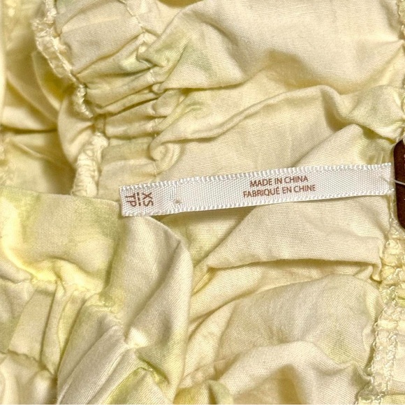 Free People Dress Leanna tube dress midi boho bandeau boho beach summer ivory XS - Picture 6 of 8